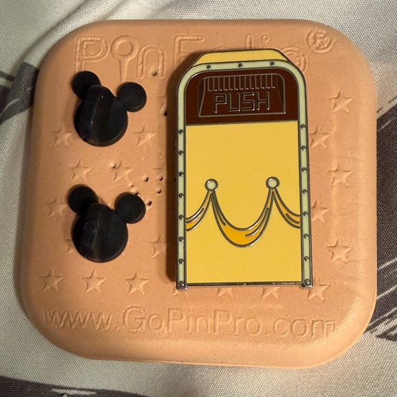 Disney Accessories - Disney belle trash can Enamel Pin